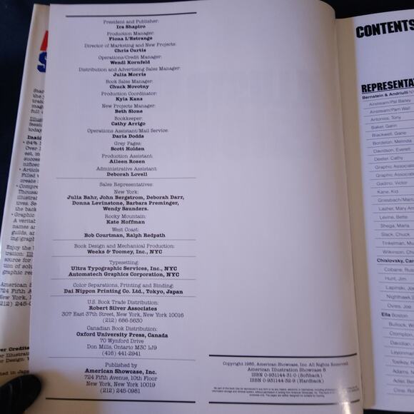 Rare American Illustration Showcase Volume 8 Hardcover By Ira Shapiro Very Good - Picture 6 of 9